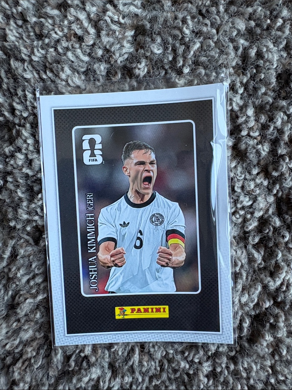 Panini White & Black Joshua Kimmich Germany Trading Card